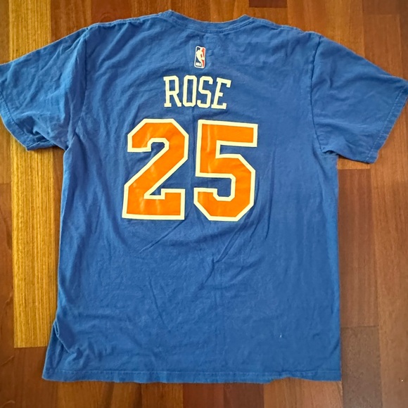 New York Knicks #25 T-shirt - Rose - blue short sleeved shirt - Picture 10 of 10
